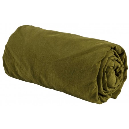 Fitted sheet organic cotton Celeste olive 