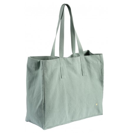 Shopping bag organic cotton Iona celadon 
