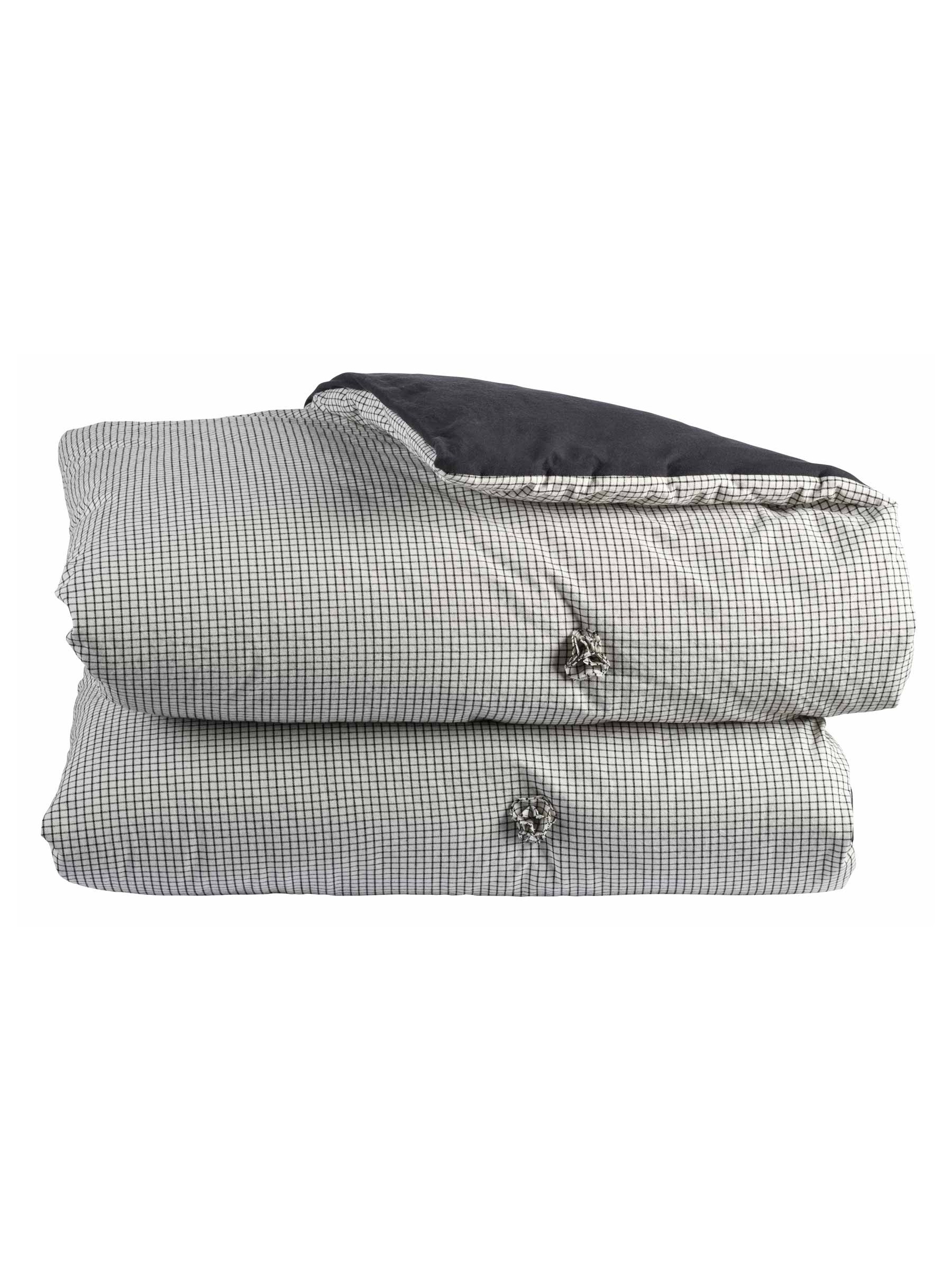 QUILTED BLANKET GUSTAVE CAVIAR 130