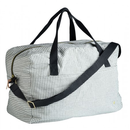 Travel bag organic cotton Gustave caviar 