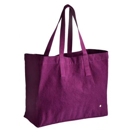 Shopping bag organic cotton Iona purple rain 