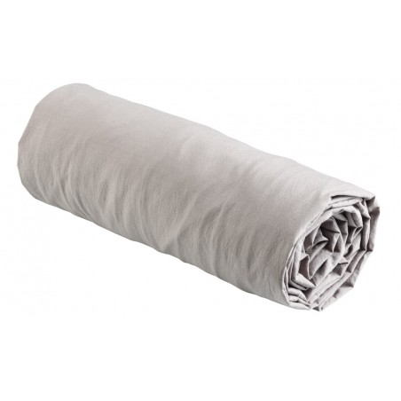 Fitted sheet cotton Celeste  