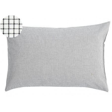 Cushion cover cotton Gustave caviar 40