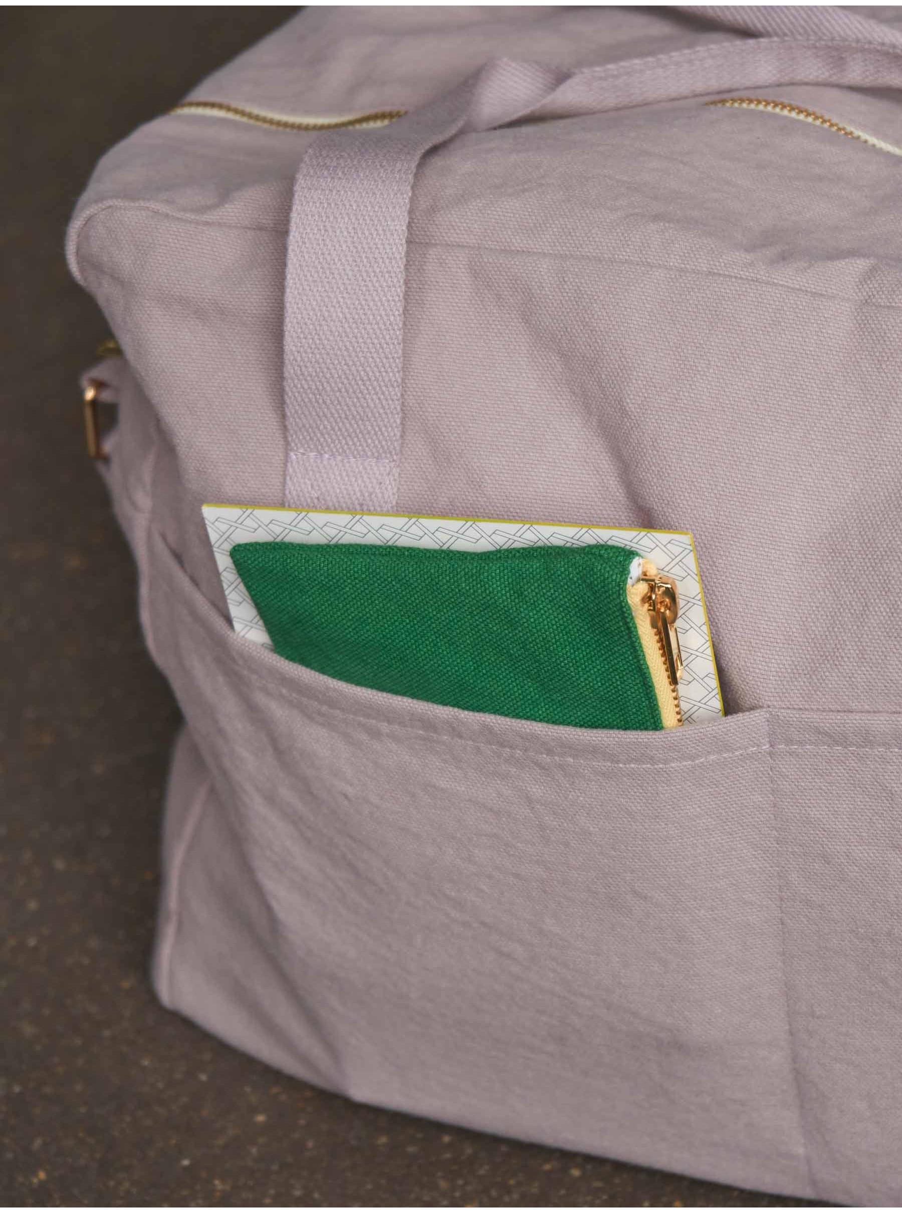 Travel bag organic cotton