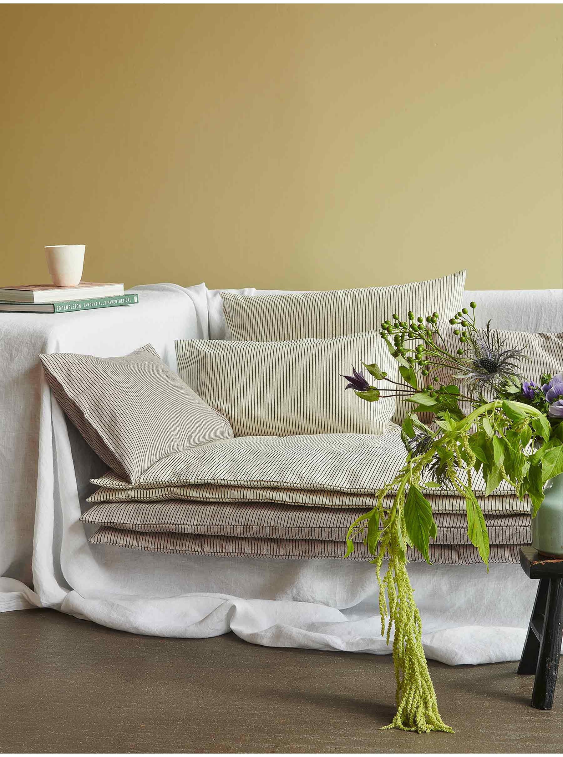 Removable sofa covers organic cotton