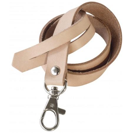 Leather key ring leather  
