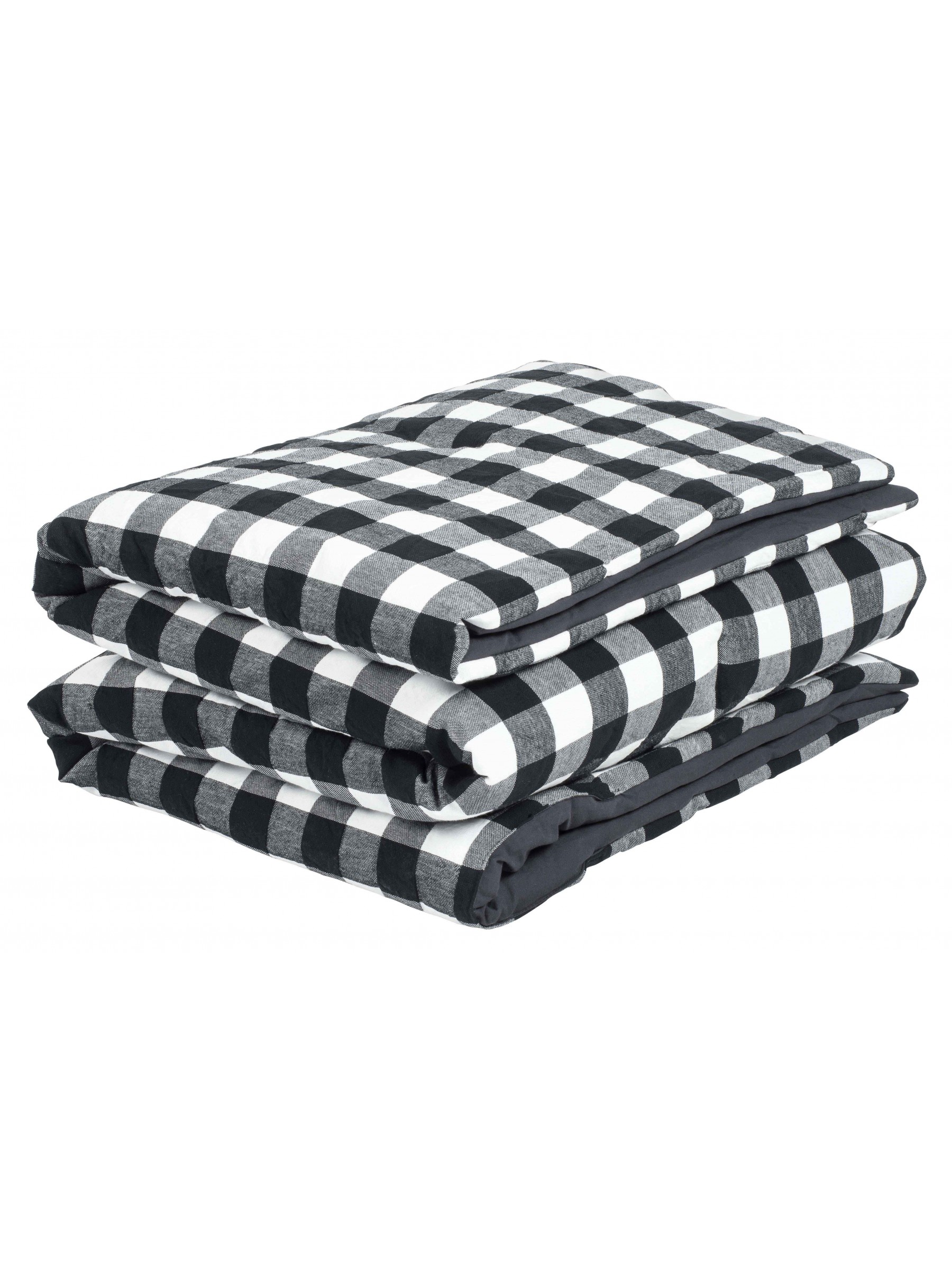QUILTED BLANKET MAX CAVIAR 110