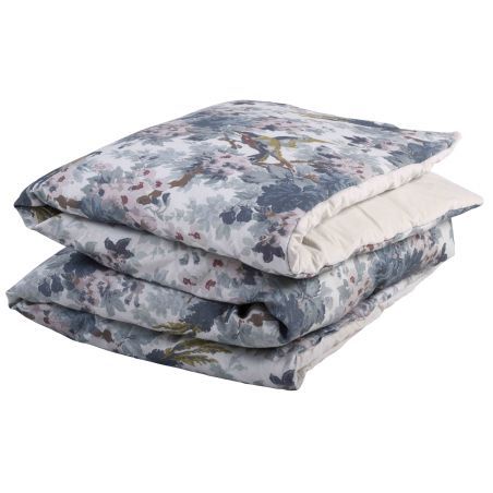 Quilted blanket linen and cotton Lina joséphine 110