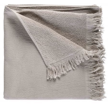 Bath towel organic cotton Luna fleur de sel 50