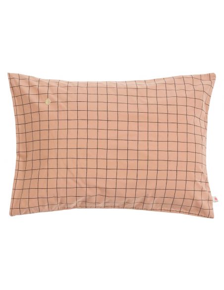 Pillow case organic cotton percaleOscar pomelo 50
