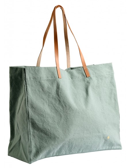 Shopping bag organic cottonIona celadon 