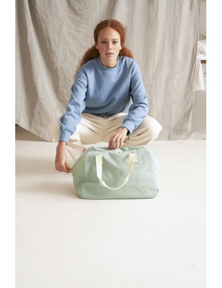 Week end bag organic cottonIona celadon 