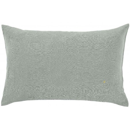 Cushion cover hemp Mona brume 40
