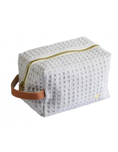 POUCH CUBE NID D'ABEILLE NO WASTE NUAGE