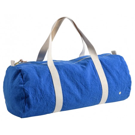 Bowling bag cotton Iona bleu mécano 