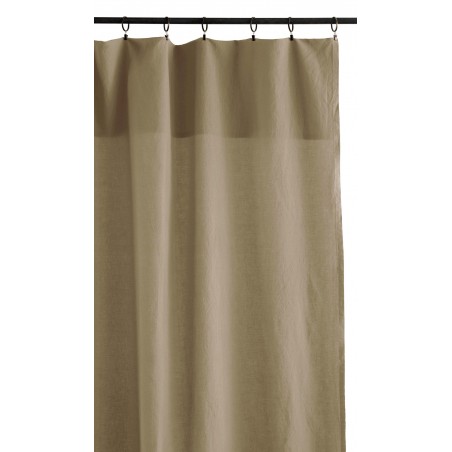 Curtain linen and cotton Lina ginger 140