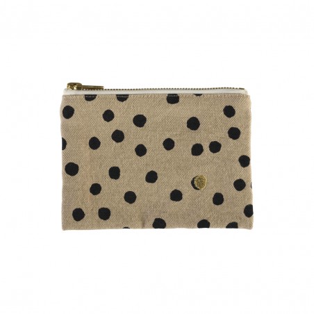 Pouch cotton Polka ginger S