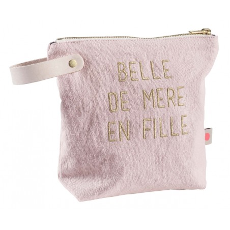 Toiletry bag cotton Iona brodee biscuit PM