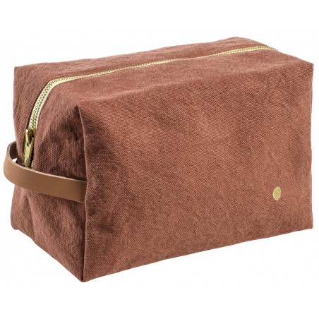 Pouch cube cotton Iona rhubarbe GM