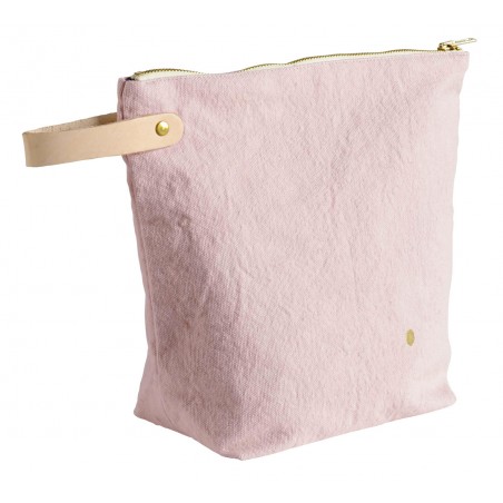 Toiletry bag cotton Iona biscuit GM