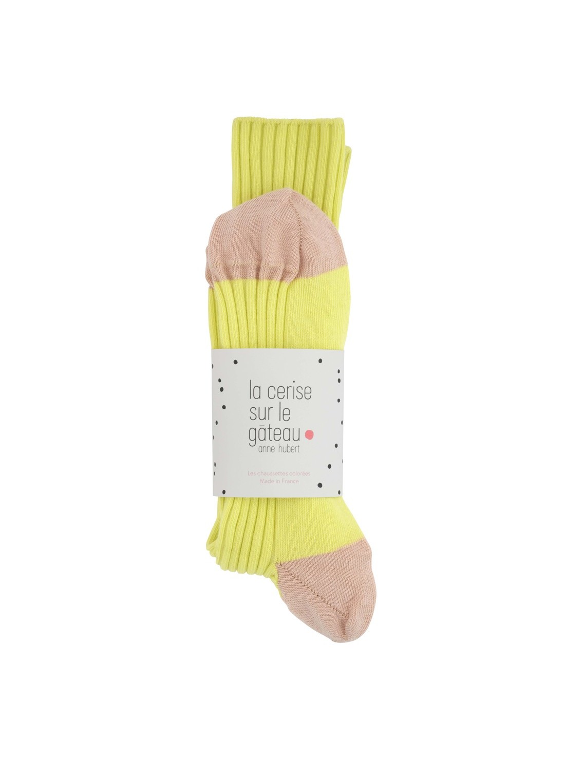 Socks cottonYvette citron 36/38
